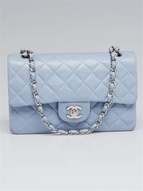 baby blue light blue chanel bag|chanel boy small quilted bag.